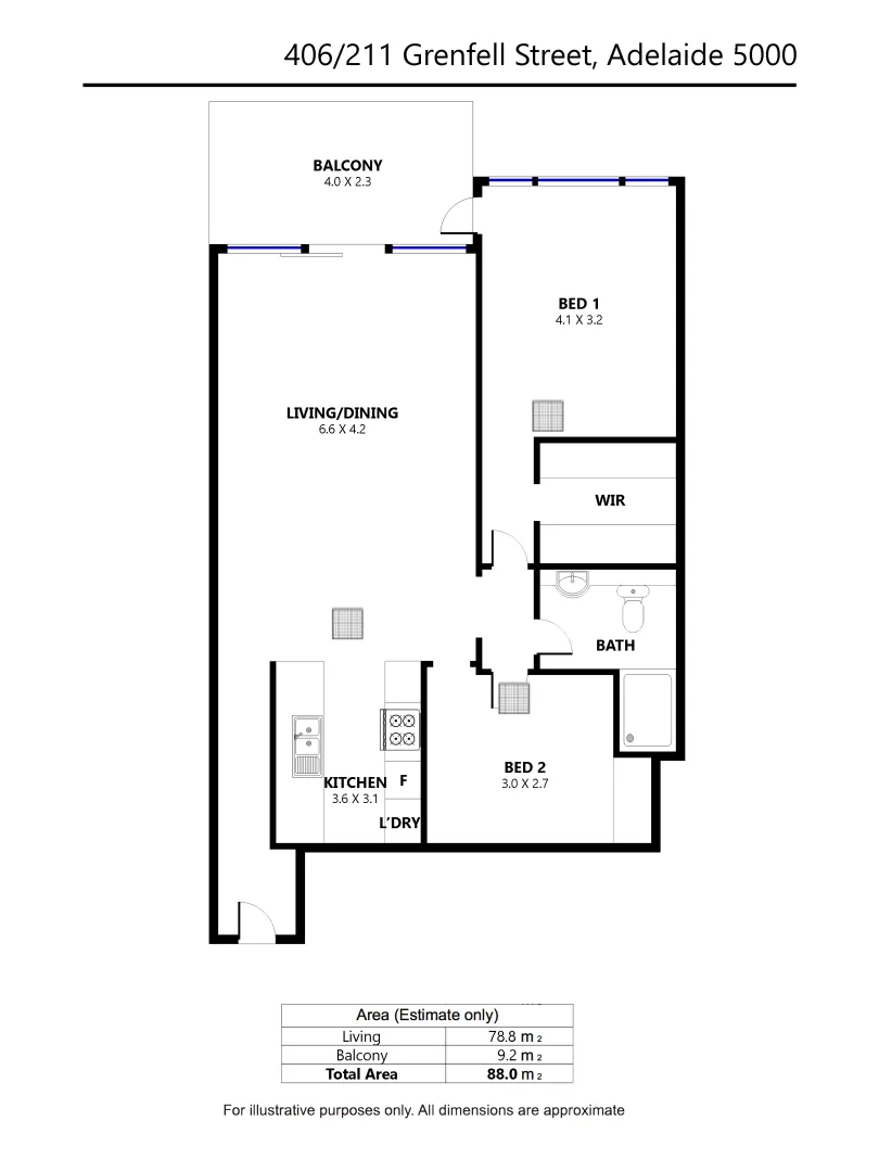Additional image 16 of 406/211 Grenfell Street, Adelaide SA 5000