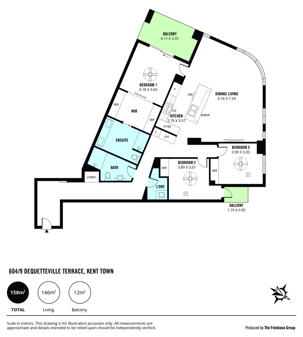 Additional image 13 of 604/9 Dequetteville Terrace, Kent Town SA 5067