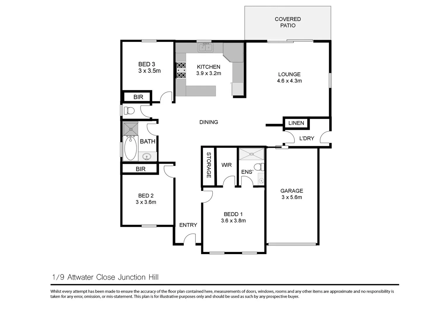 Additional image 10 of 1/9 Attwater Close, Junction Hill NSW 2460