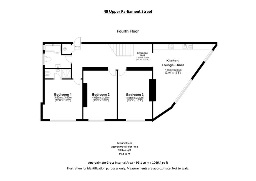 Additional image 24 of 3 Bed Penthouse, Upper Parliment Street, NG1, N1 7GU