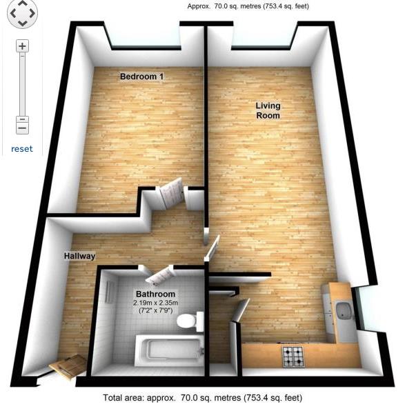 Additional image 9 of 1 Bed Flat, High Point, NG7, N1 7GU