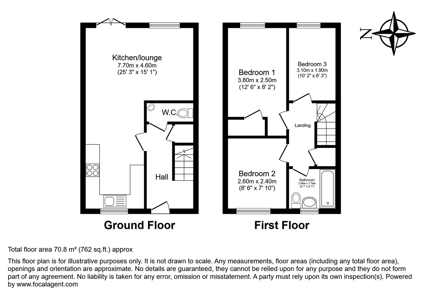 Additional image 2 of 3 Bed Terraced House, Lancaster Gardens, CV6, N1 7GU