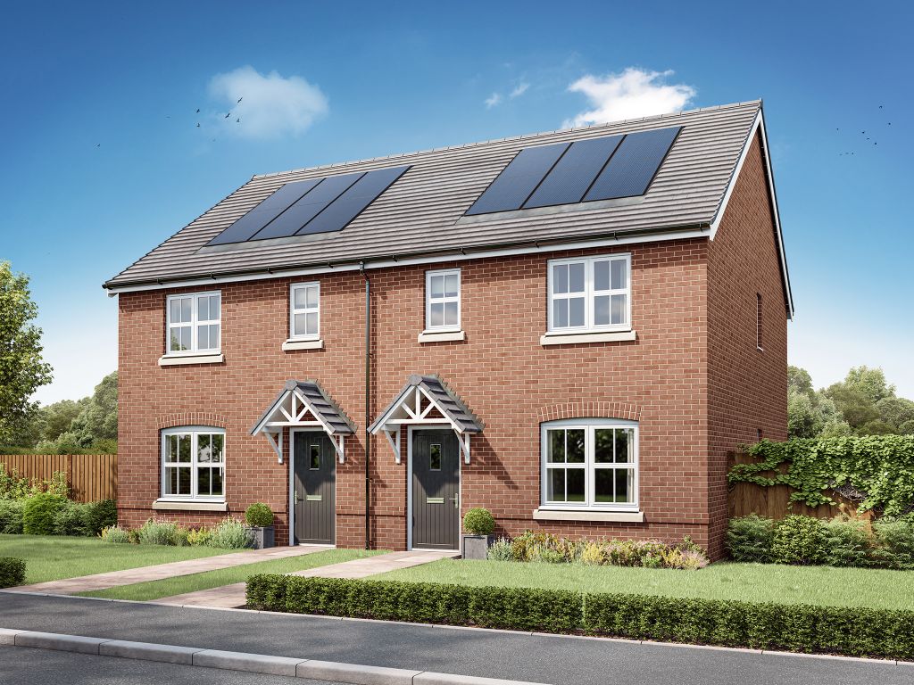 Additional image 2 of 3 bed semi-detached house for sale"The Galloway" at Chamberhouse Crescent, Peterborough PE7