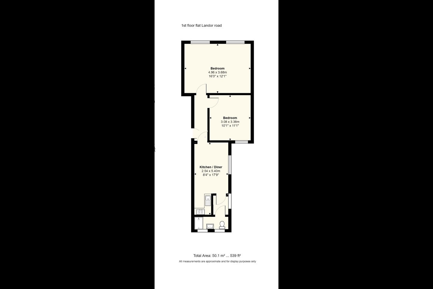 2 Bed Flat, Landor Road, SW9, N1 7GU photo 2