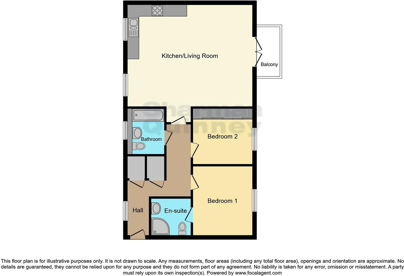 Additional image 2 of 2 Bed Flat, Ring Fort Road, CB4, N1 7GU