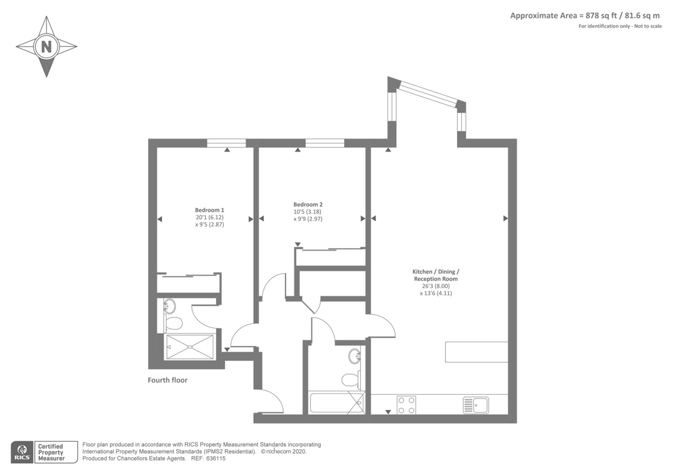 Additional image 8 of 2 Bed Flat, Hunsaker, RG1, N1 7GU