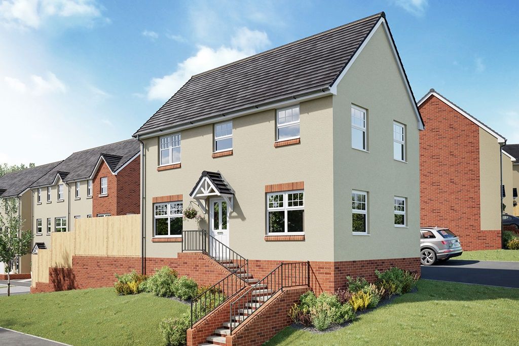3 bed detached house for sale"The Easedale - Plot 419" at Edlogan Wharf, Cilgant Ceinwen, Cwmbran NP44 photo 2