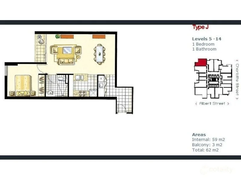 Additional image 10 of 248/26 Felix Street, Brisbane City QLD 4000