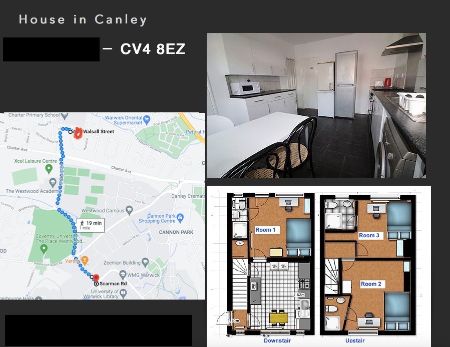 Additional image 2 of Room in a Shared House, Walsall Street, CV4, N1 7GU