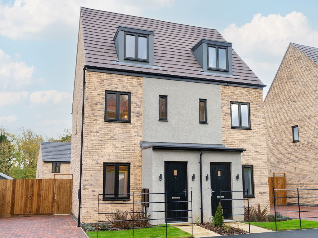 3 bed semi-detached house for sale"The Saunton" at St Christophers Drive, Oundle PE8