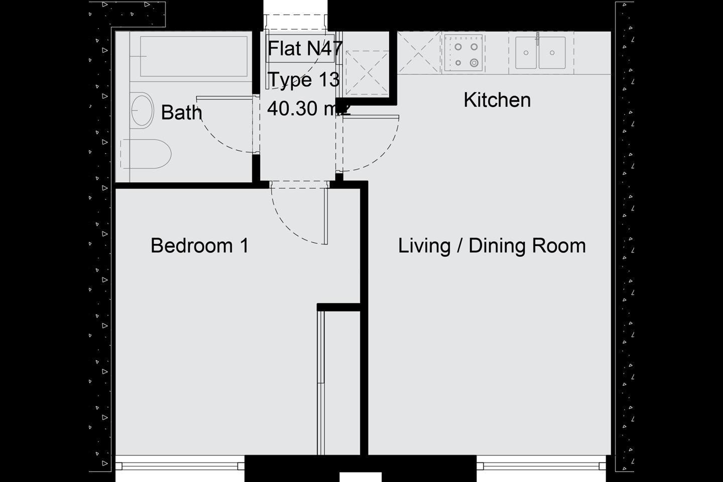 Additional image 8 of 1 Bed Flat, Hewitt, RG1, N1 7GU