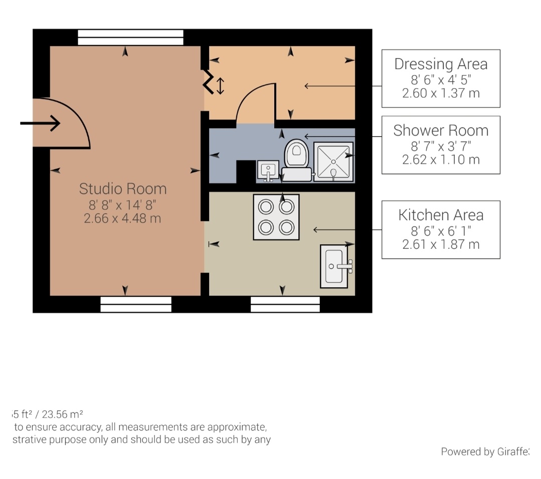 Additional image 24 of Studio Flat, Corrie Road, CB1, N1 7GU