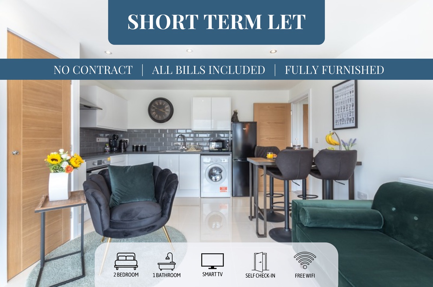 2 Bed Flat, Atlantic Mansions, SO14, N1 7GU photo 2