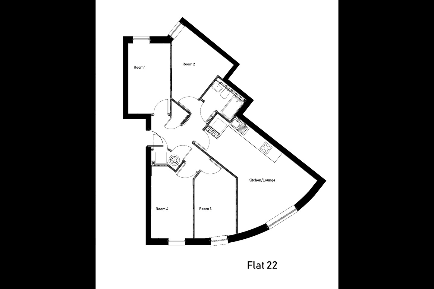 Additional image 10 of 4 Bed Flat, Mulberry Court, SO14, N1 7GU