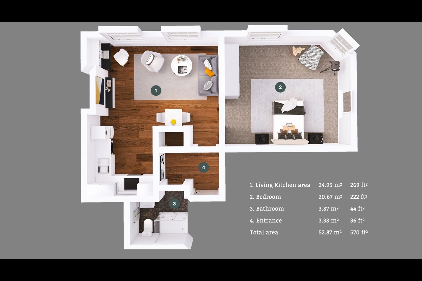 Additional image 9 of 1 Bed Flat, Foyer Green, LE1, N1 7GU