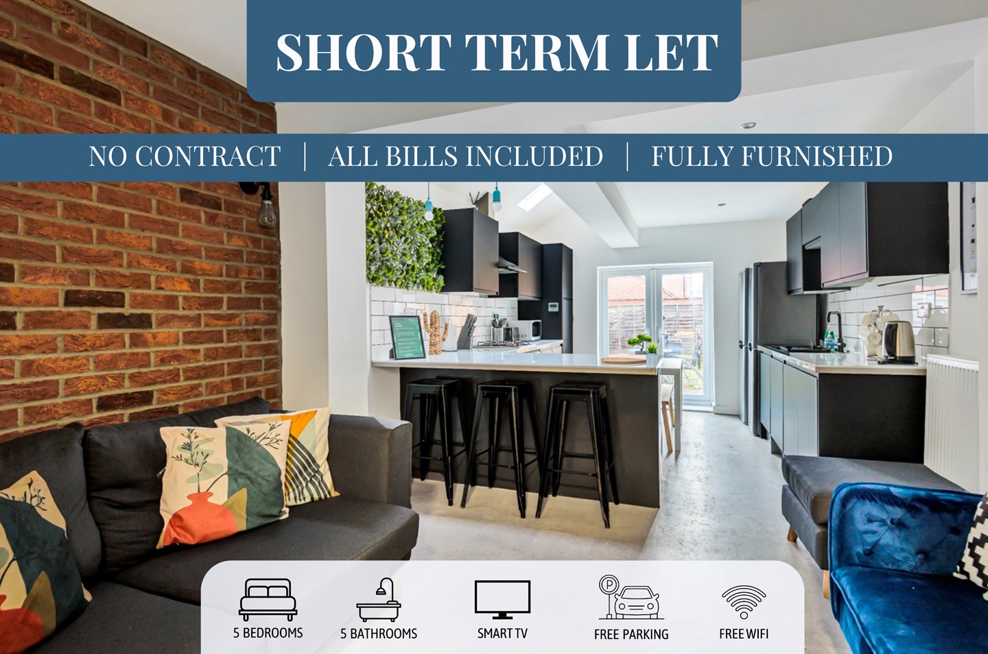 5 Bed Terraced House, Bolingbroke Road, CV3, N1 7GU