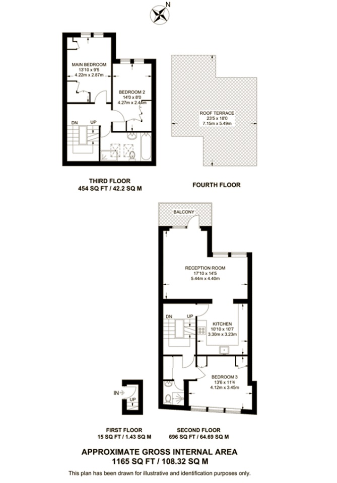 Additional image 18 of 2 Bed Maisonette, Rossmore Road, NW1, N1 7GU