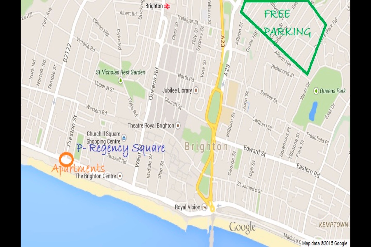 Additional image 13 of 2 Bed Flat, Kings Road- Bills Included -Sea View, BN1, N1 7GU