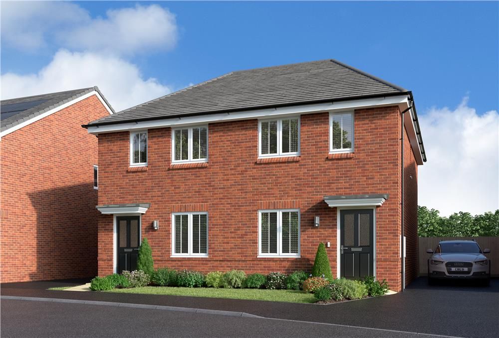 2 bed semi-detached house for sale"Delmont" at Bretforton Road, Badsey WR11