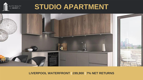 Hurst Street, Liverpool L1, Studio for sale