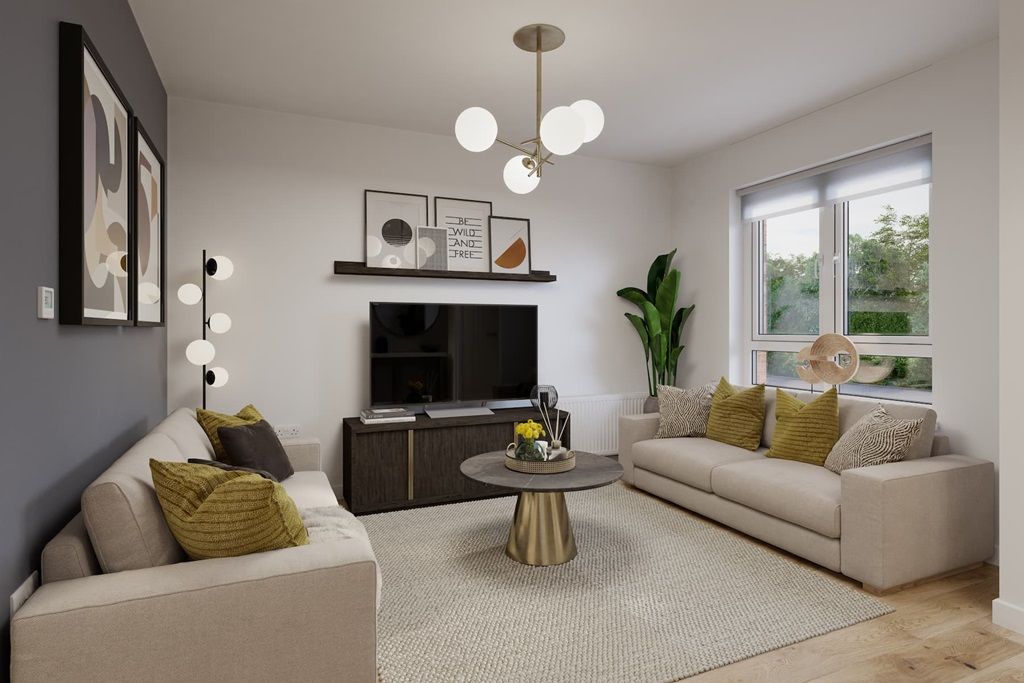 Additional image 2 of 3 bed terraced house for sale"The Ambleford - Plot 5" at Springhill Gardens, Springfield Road, Barrhead G78