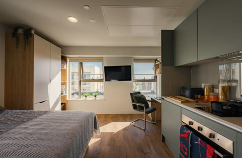 Traffic Street, Nottingham NG2, Studio to rent