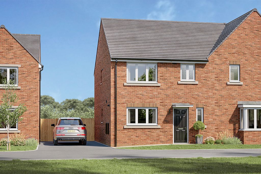 3 bed terraced house for sale"The Raven" at Welsh Road, Garden City, Deeside CH6