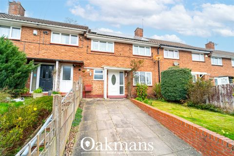 Kingsbridge Road, Birmingham, West Midlands B32, Terraced house for sale