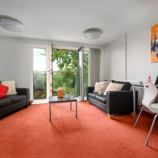 £320 per week for 51 weeks - Only 1 bed flat, separate living and bedroom at Cadnam Hall, student accommodation B17 photo 2