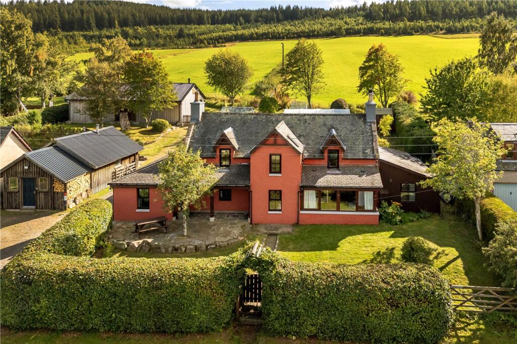 The Red House, Heughhead, Strathdon, Aberdeenshire, AB36