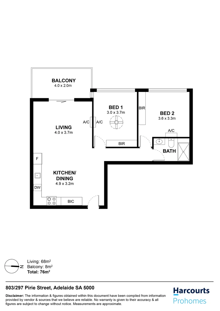 Additional image 13 of 803/297 Pirie Street, Adelaide SA 5000