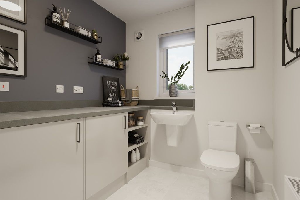 Additional image 5 of 3 bed terraced house for sale"The Ambleford - Plot 5" at Springhill Gardens, Springfield Road, Barrhead G78