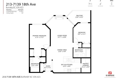 Additional image 8 of 213-7139 18th Avenue, Burnaby, BC, V3N 4Z3