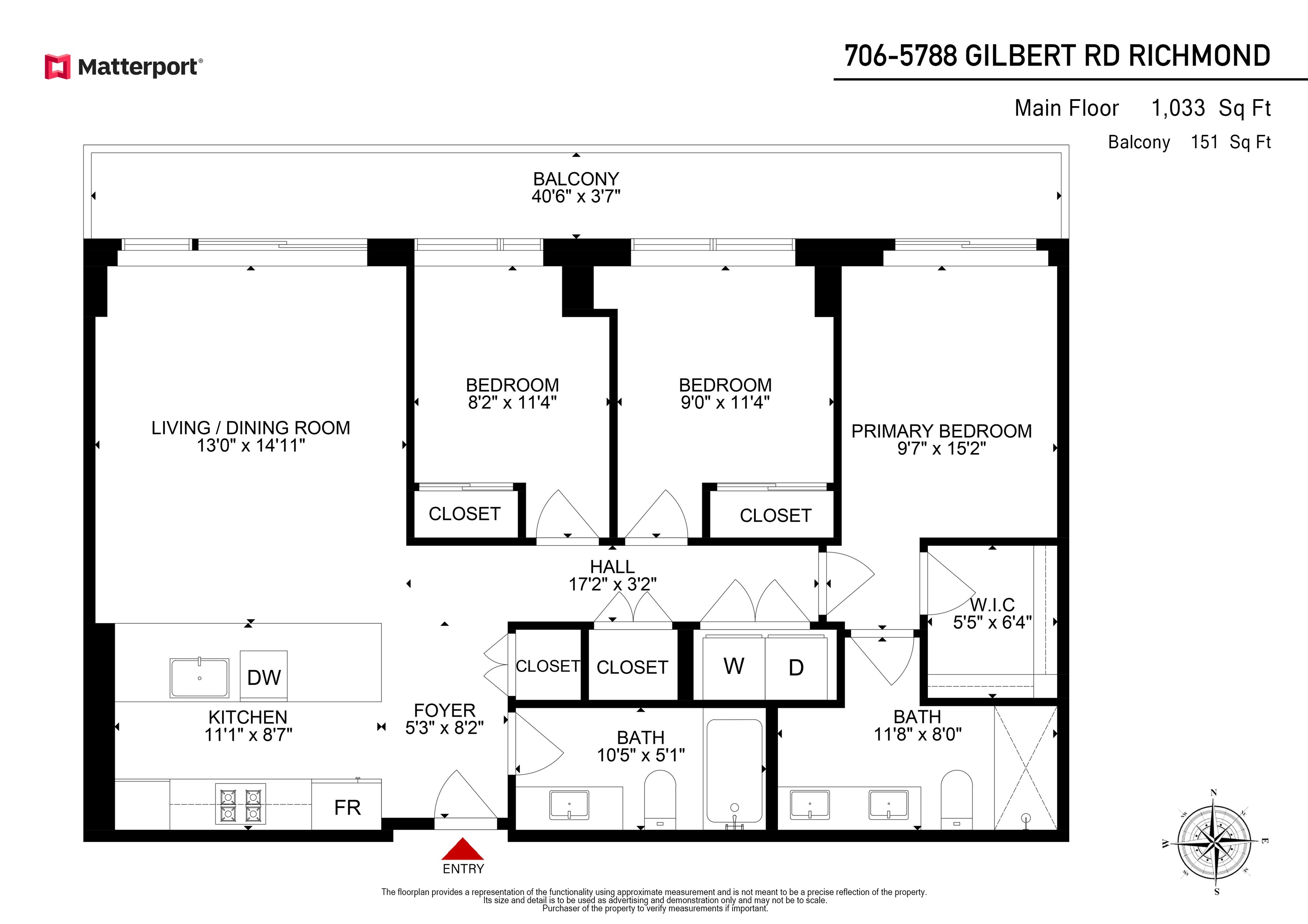 Additional image 4 of 706-5788 Gilbert Road, Richmond, BC, V7C 0G1