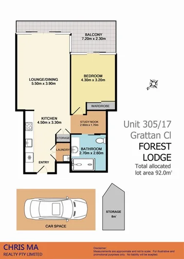 Additional image 13 of 305/17 Grattan Close, Forest Lodge NSW 2037