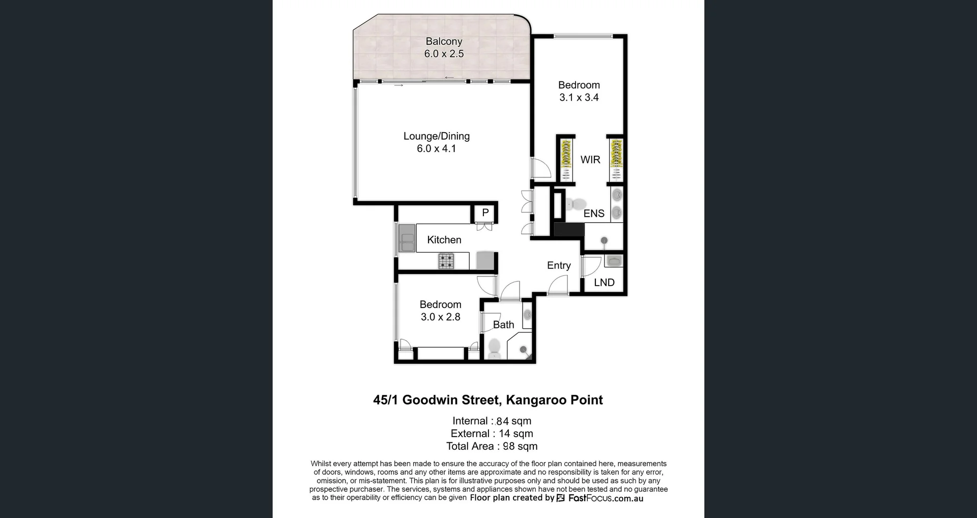 Additional image 17 of 45/1 Goodwin Street, Kangaroo Point QLD 4169