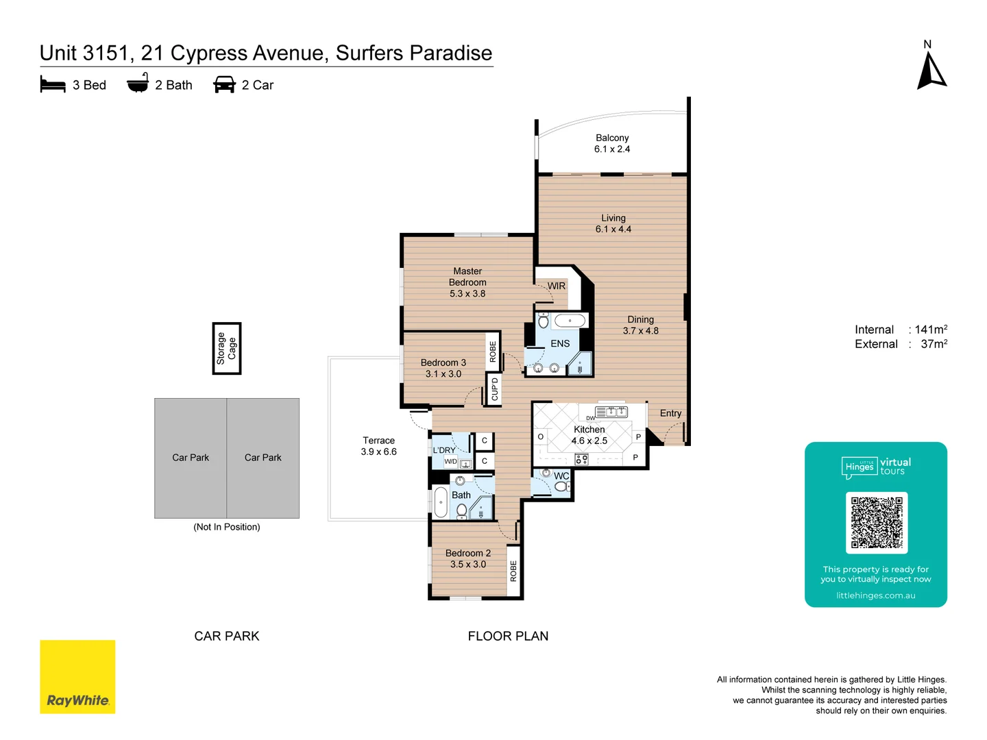 Additional image 24 of 3151/21 Cypress Avenue, Surfers Paradise QLD 4217