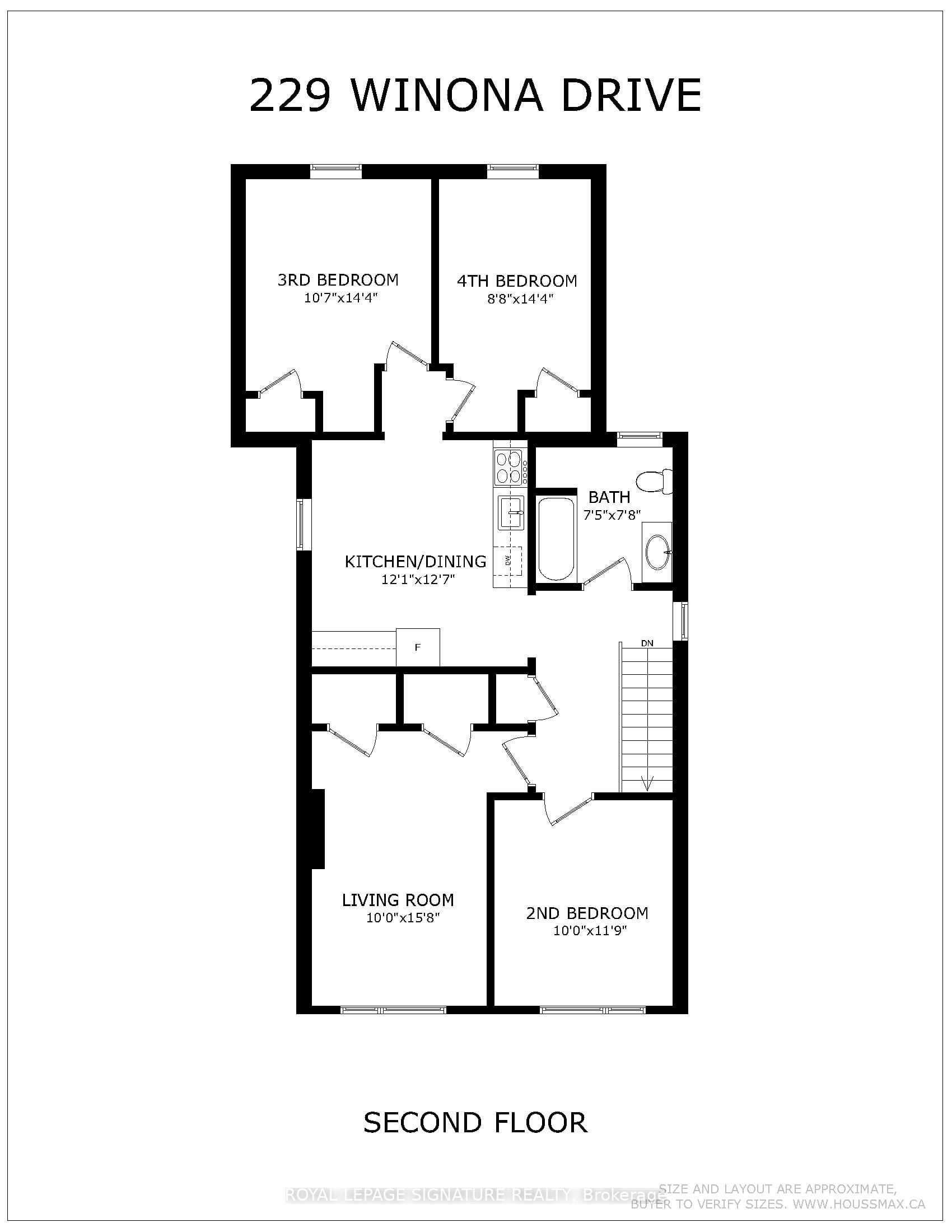 Additional image 2 of Upper-229 Winona Drive, Toronto, ON, M6C 3S4
