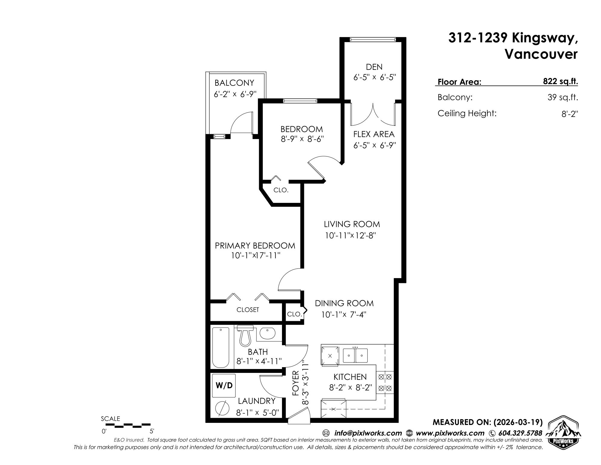 Additional image 2 of 312-1239 Kingsway Street, Vancouver, BC, V5V 3E2