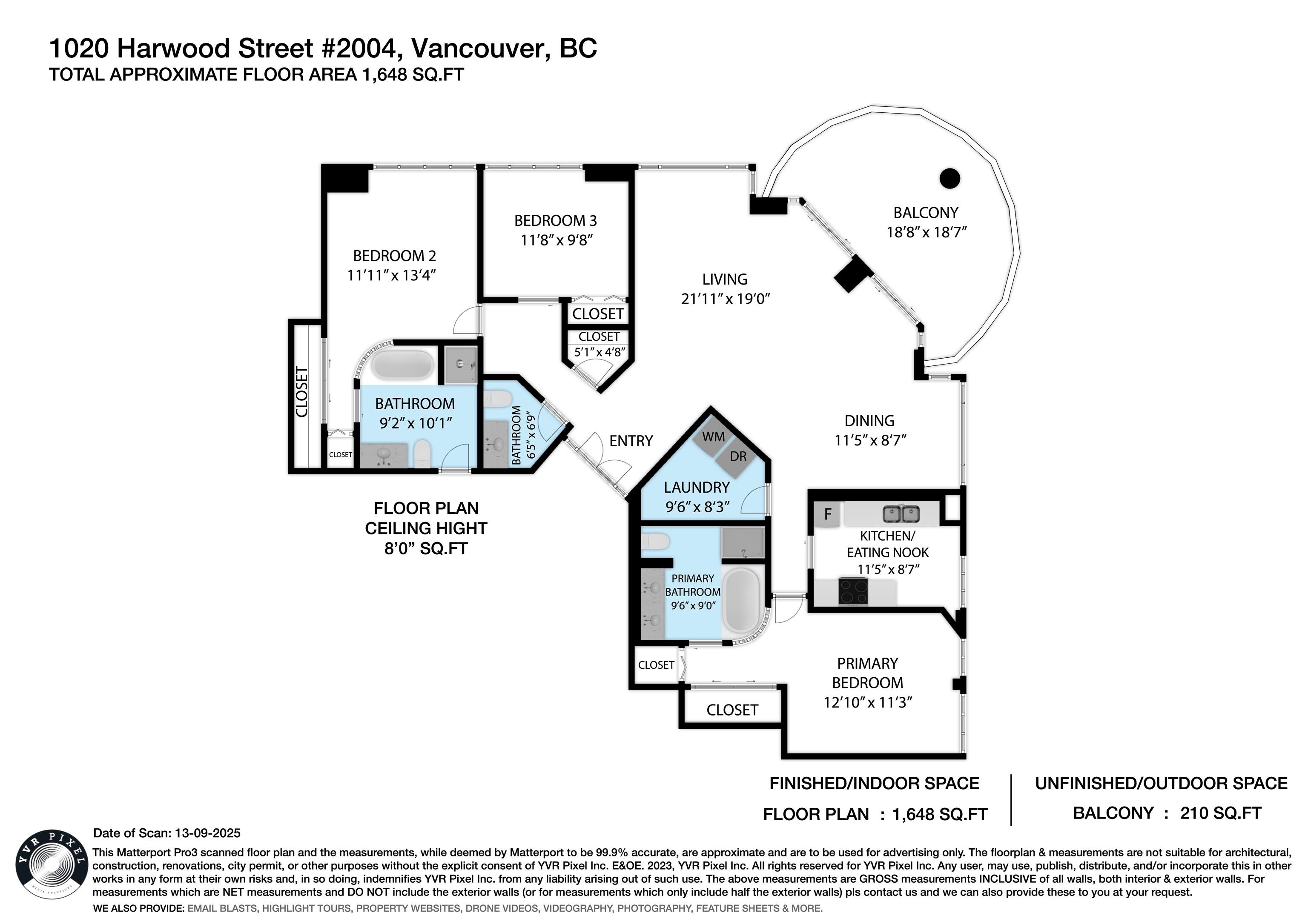 2004-1020 Harwood Street, Vancouver, BC, V6E 4R1