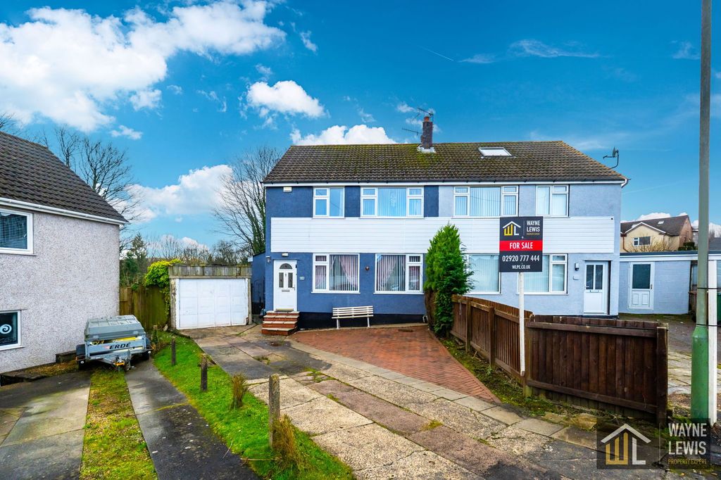 3 bed semi-detached house for saleHeol Barri, Caerphilly CF83