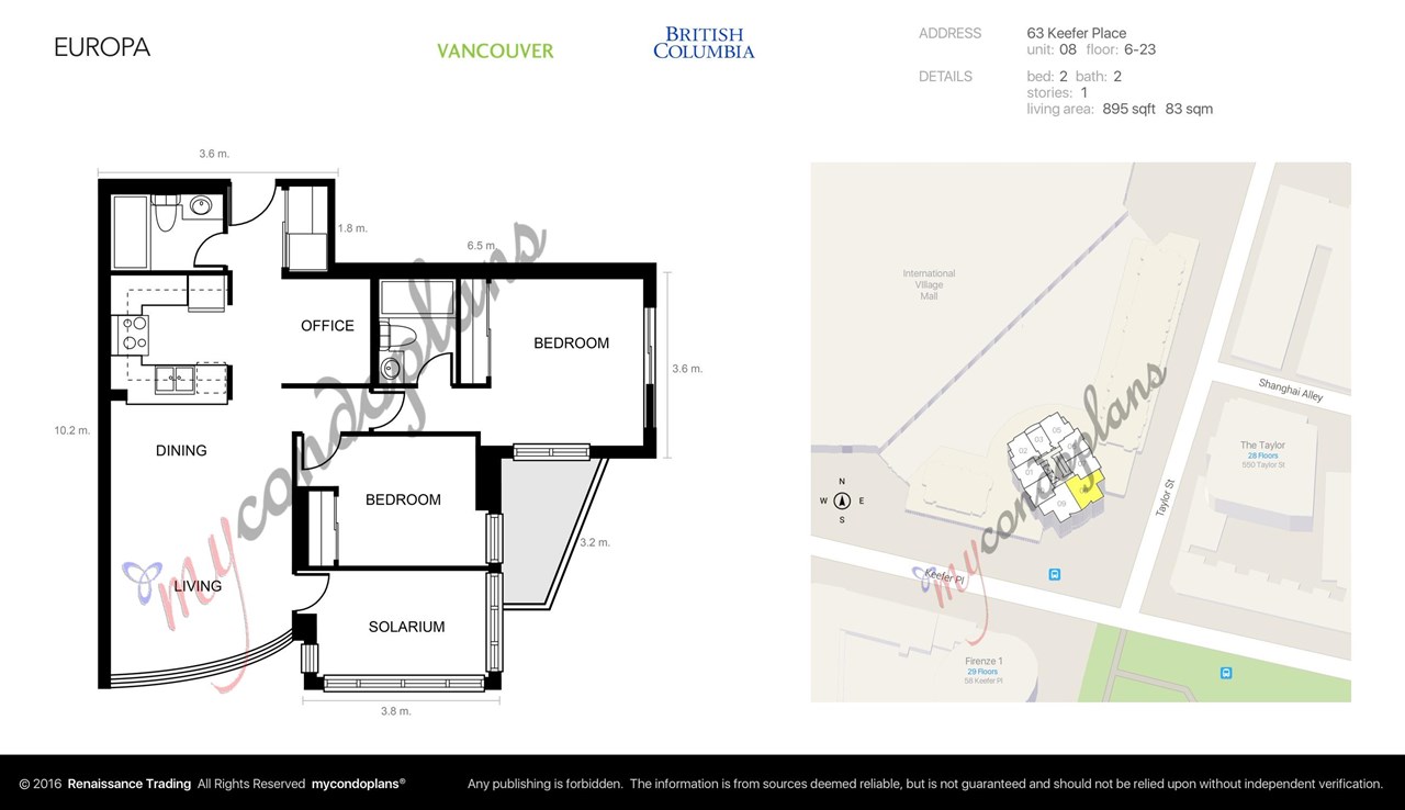 Additional image 2 of 2108-63 Keefer Place, Vancouver, BC, V6B 6N6