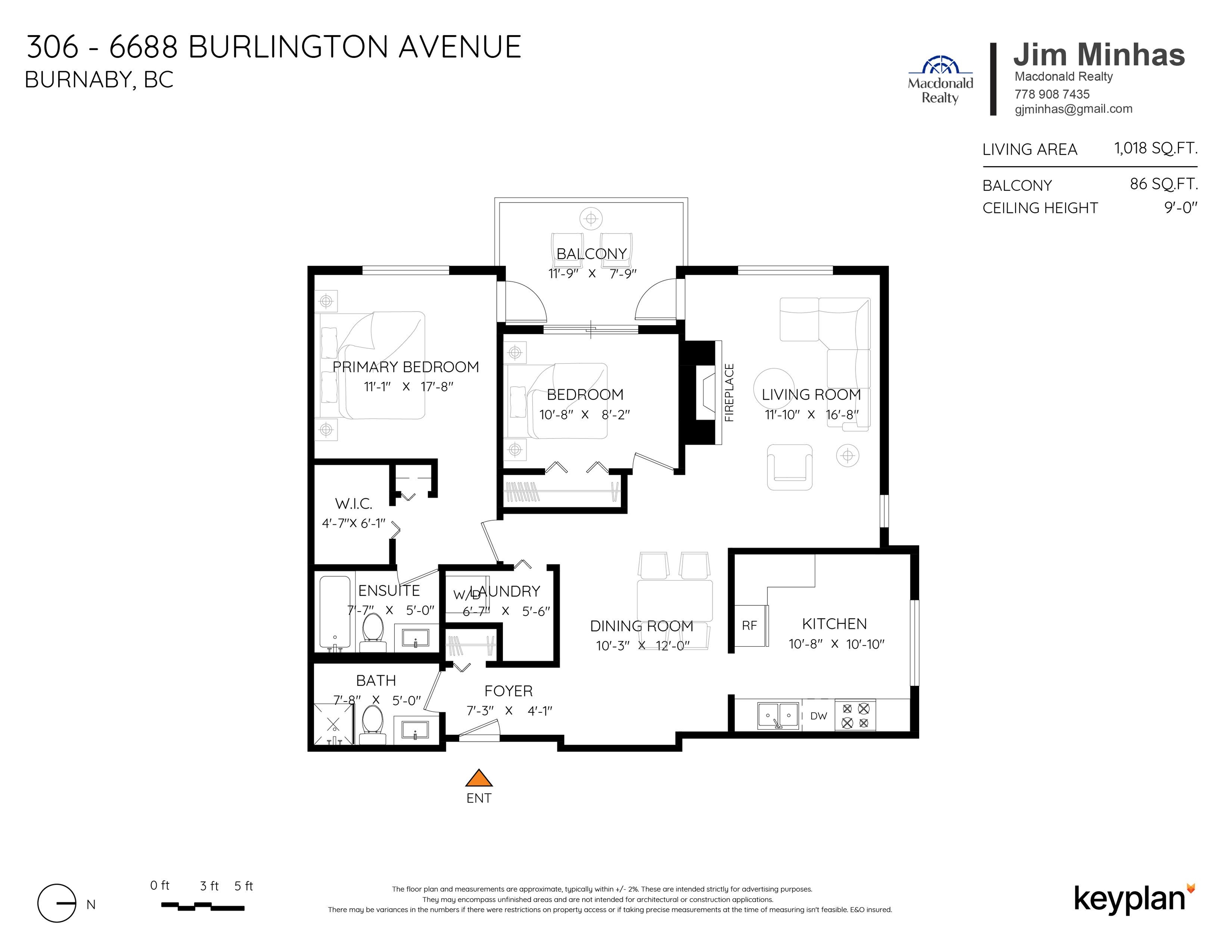 Additional image 2 of 306-6688 Burlington Avenue, Burnaby, BC, V5H 3M9
