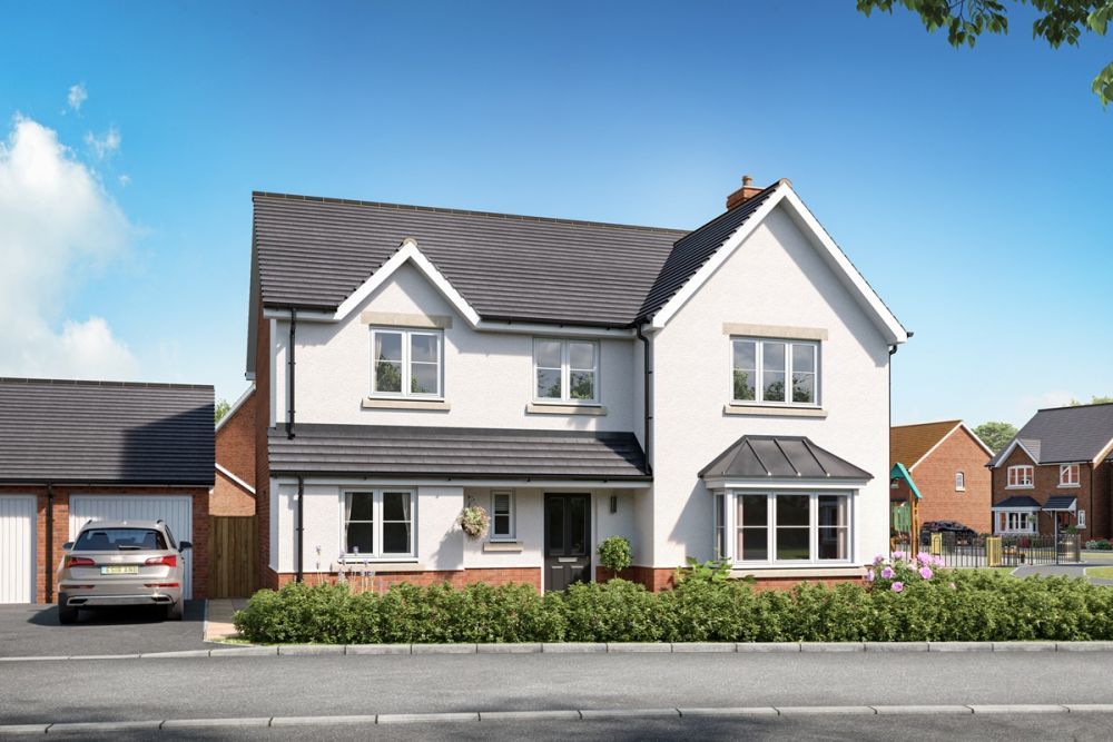 4 bed detached house for sale"The Salcombe" at Holmer Road, Hereford HR4