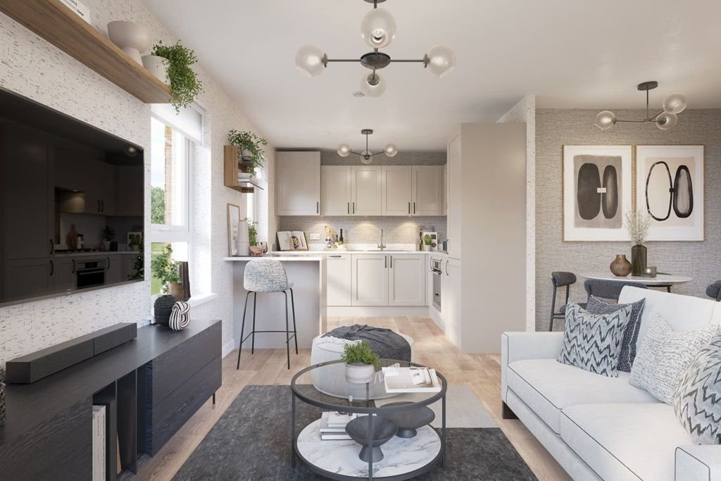 2 bed flat for sale"The Ingleholme - Plot 494" at Heathwood At Brunton Rise, Newcastle Great Park, Newcastle Upon Tyne NE13 photo 3