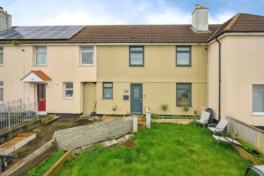 3 bed terraced house for saleHolmes Avenue, Plymouth, Devon PL3