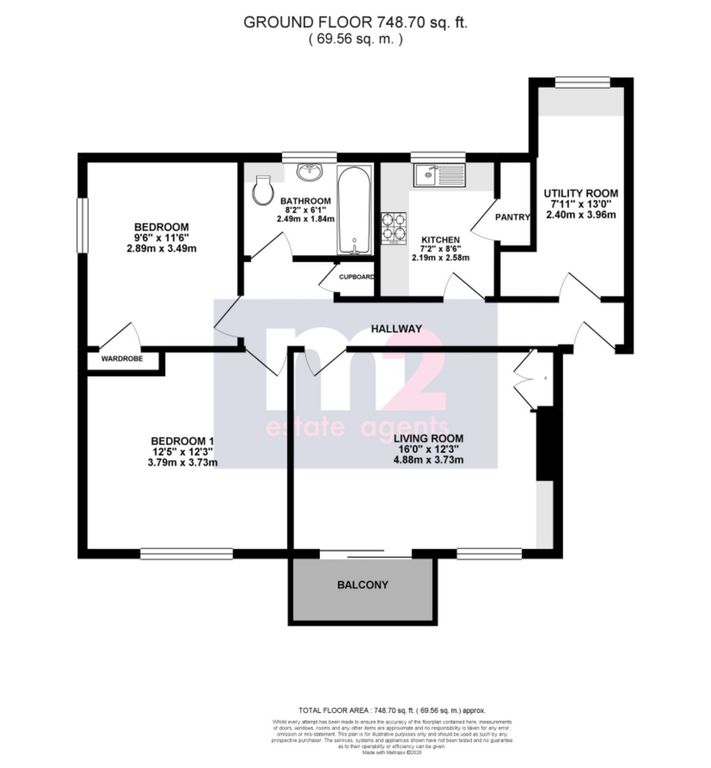 Additional image 2 of 2 bed flat for saleShakespeare Crescent, Newport NP20
