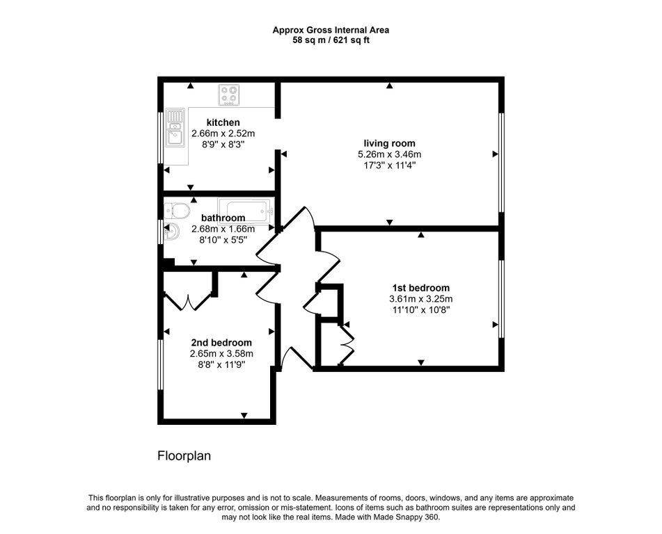 Additional image 9 of 2 bed flat for saleTrewartha Court, Whitchurch CF14