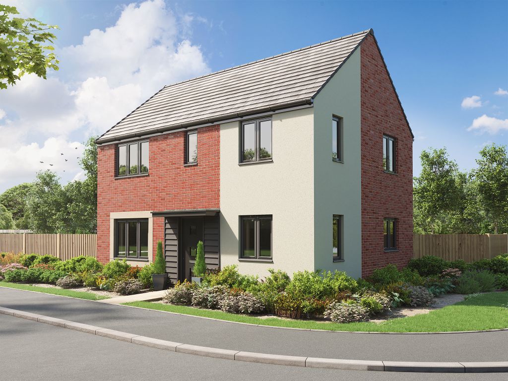 3 bed detached house for sale"The Charnwood Corner" at Oxleaze Reen Road, Newport NP19