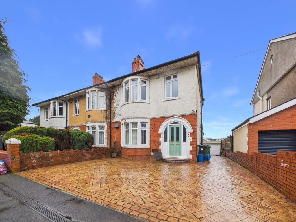 4 bed semi-detached house for saleManor Way, Cardiff CF14